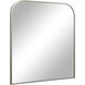 Salma 40 X 38 inch Brushed Nickel Wall Mirror