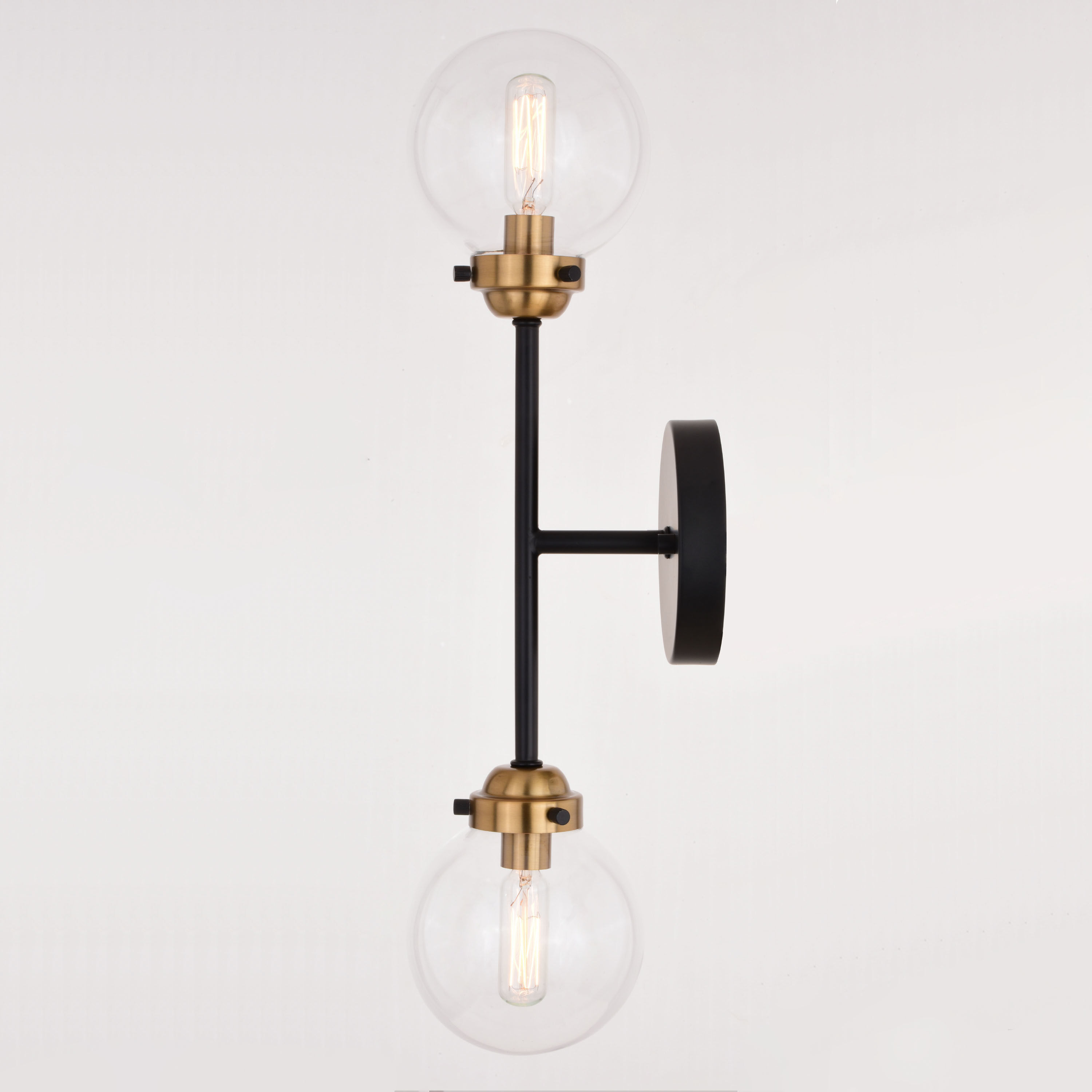 Orbit LED 5 inch Muted Brass and Oil Rubbed Bronze Wall Light in 2