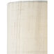 Grasscloth Light Natural 5 inch Drum Chandelier Shade