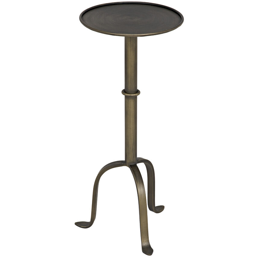 Tini 24 X 10 inch Aged Brass Side Table