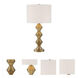 Bejamin 26.5 inch 100 watt Satin Brass Table Lamp Portable Light