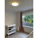 Corinne LED 15 inch Ivory Flush Mount Ceiling Light in Ivory Jewel Tone
