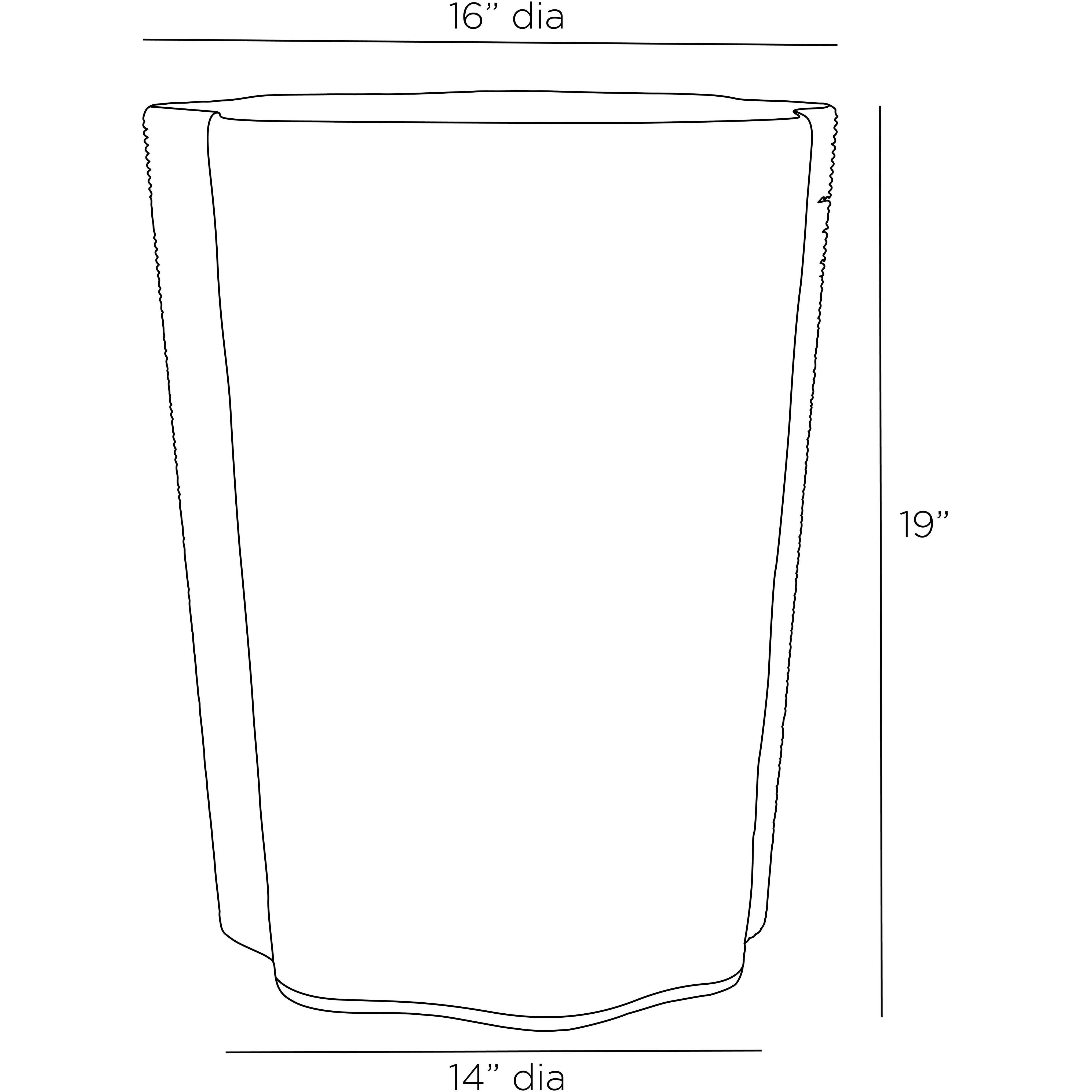 Tuscon 16 inch Bleached Natural Accent Table