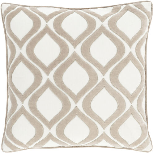Alexandria Cream/Taupe Accent Pillow
