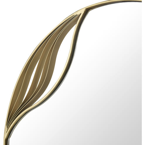 Stiller 23.75 X 23.75 inch Brass with Mirror Wall Mirror