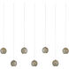 Giro Multi-Drop Linear Pendant Ceiling Light
