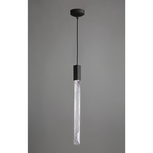 Alpine 1 Light 3 inch Black Pendant Ceiling Light