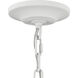 Breezeway 4 Light 17.75 inch White Coral with Natural Pendant Ceiling Light