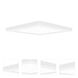 ModPLUS LED 8.5 inch White Flush Mount Ceiling Light, Square