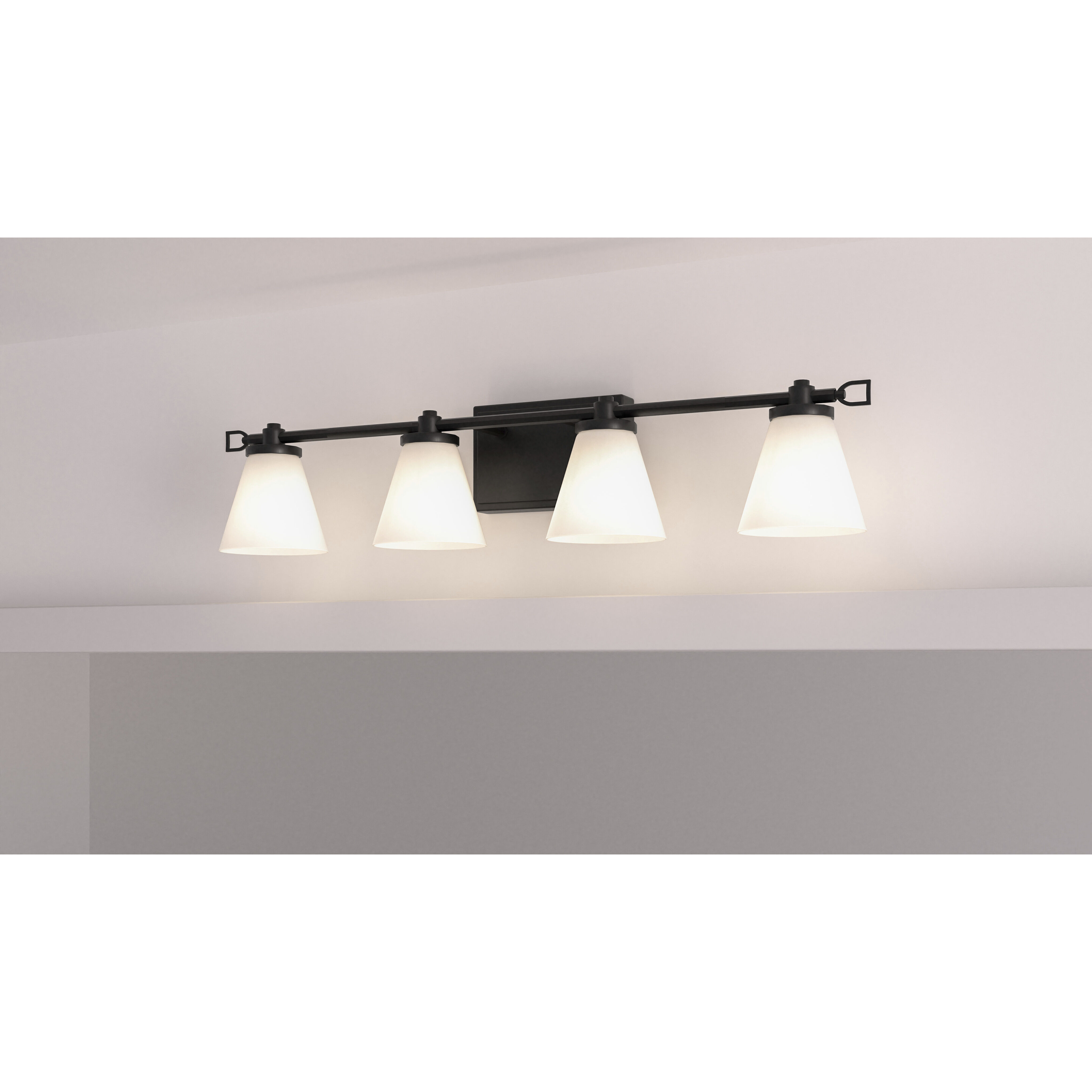 Daniels LED 29 inch Matte Black Bath Light Wall Light