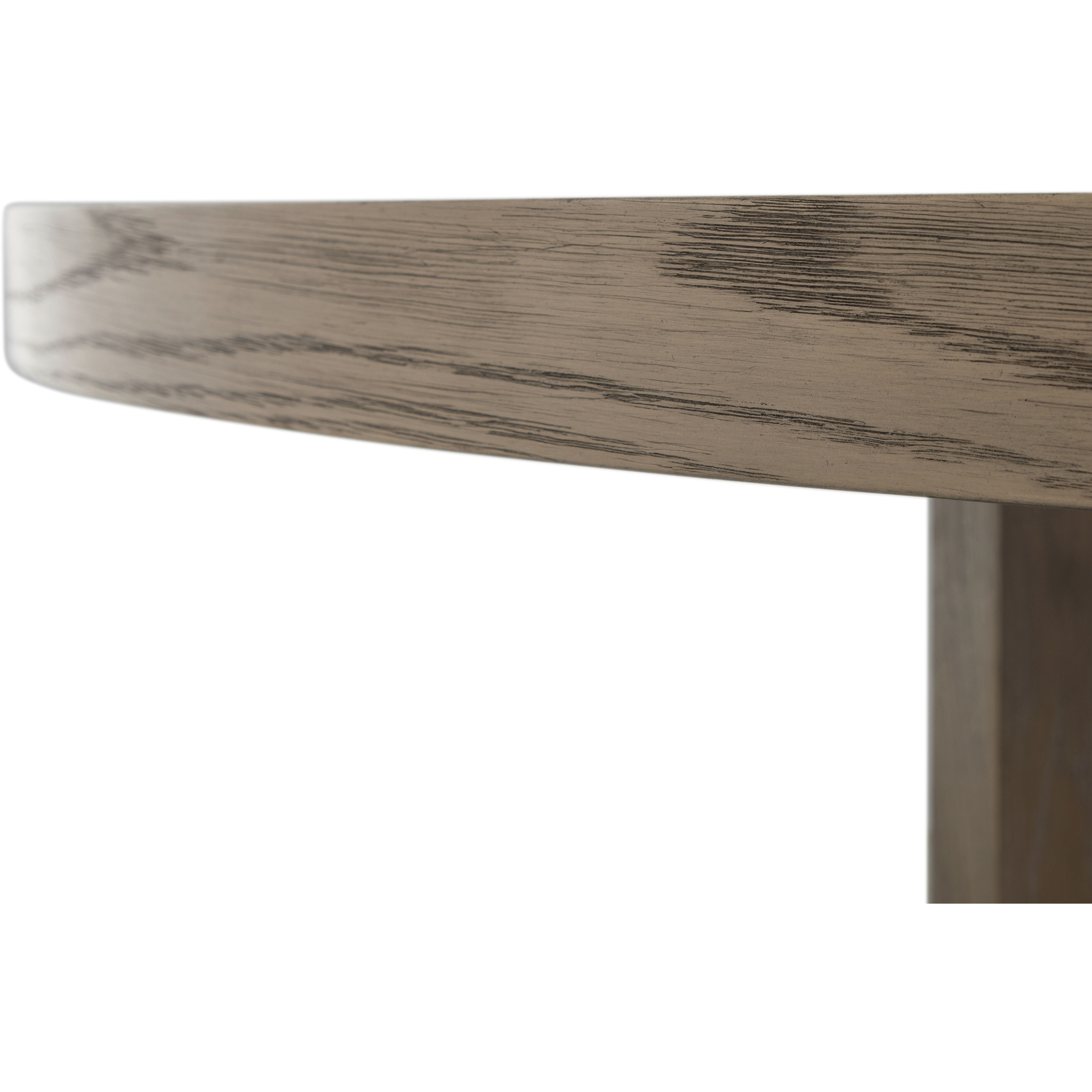 Sylvie 60 X 60 inch Cerused Natrual Dining Table