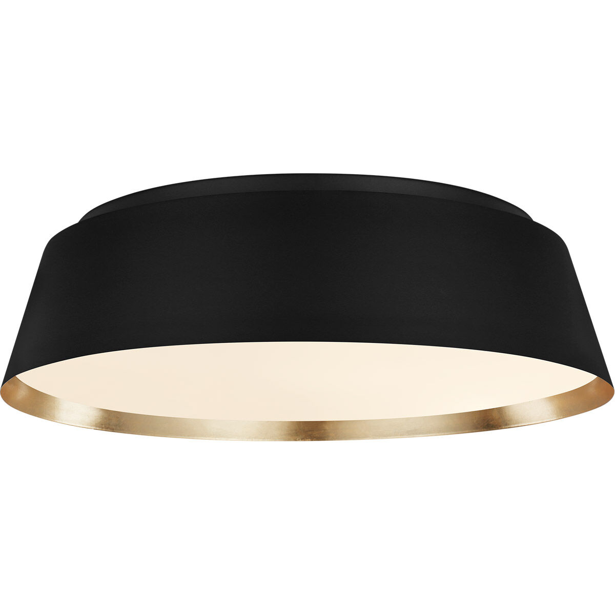 ED Ellen DeGeneres Asher 4 Light 19 inch Midnight Black Flush Mount Ceiling Light