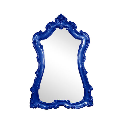 Lorelei 89 X 60 inch Glossy Royal Blue Wall Mirror