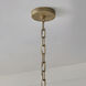 Savari 1 Light 22 inch Artisan Gold Pendant Ceiling Light