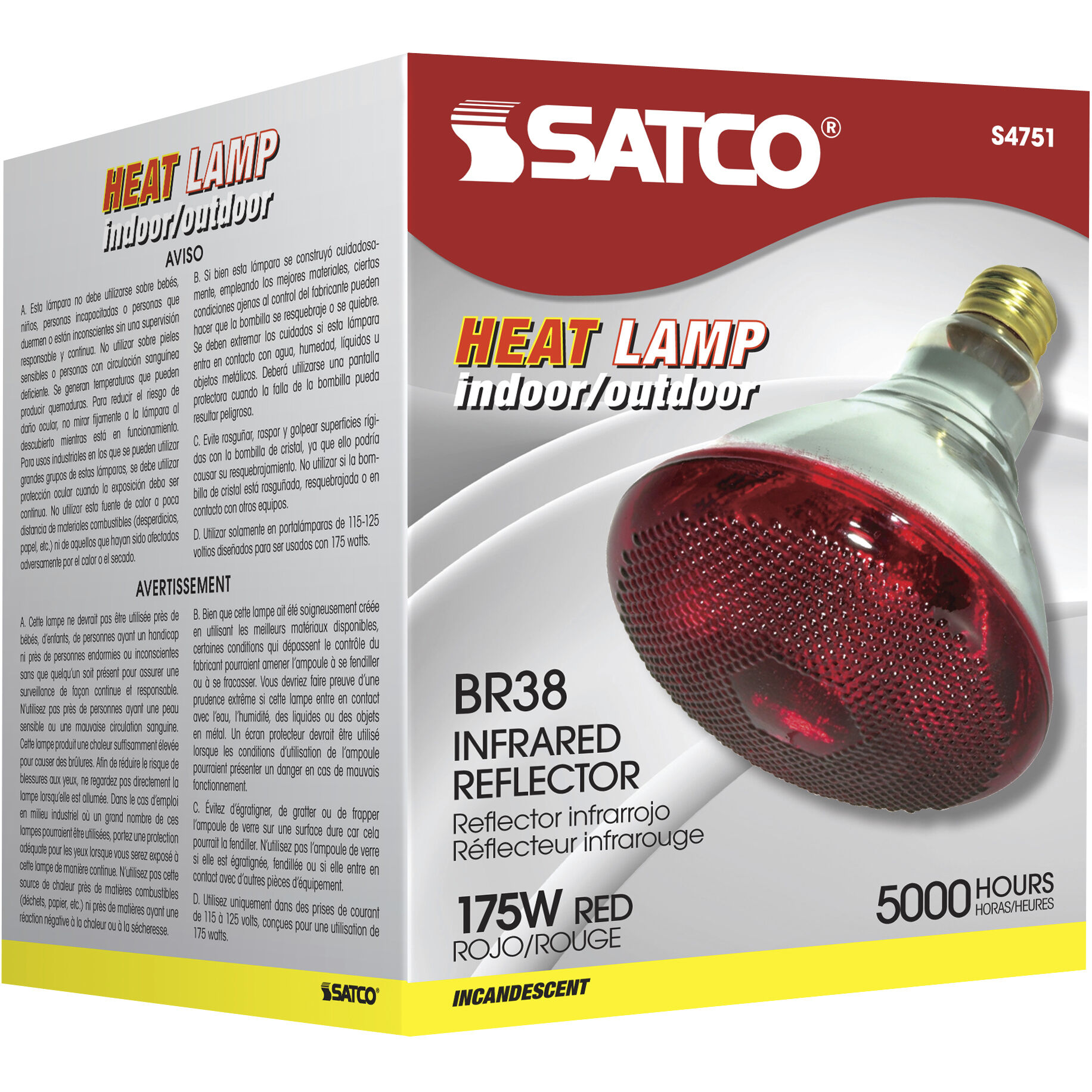 Lumos Incandescent BR38 Medium E26 175 watt 120V Light Bulb