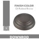 Aire Oil Rubbed Bronze Down Rod in 48