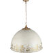 Alison Pendant Ceiling Light in Antique Ivory