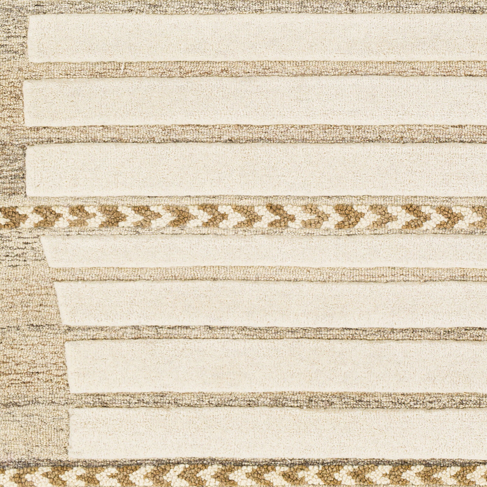 Cherokee 36 X 24 inch Tan Rug in 2 x 3, Rectangle