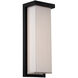 Ledge LED 14 inch Black Outdoor Wall Light in 3500K, 14in.