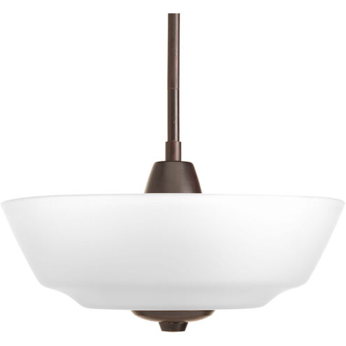 Asset 2 Light 13 inch Antique Bronze Convertible Semi-Flush Ceiling Light in Bulbs Included