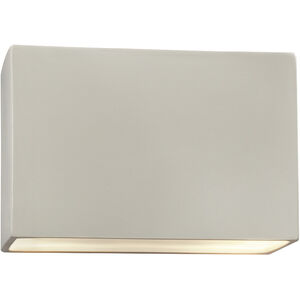 Ambiance Collection LED 10 inch Matte White Outdoor Wall Sconce