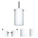 Stilo 7 LED Black Cord Pendant Ceiling Light