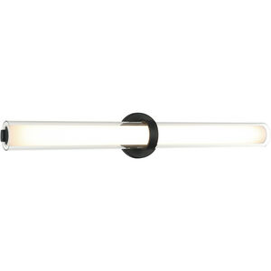 Satchie LED 29.5 inch Matte Black Wall Sconce Wall Light