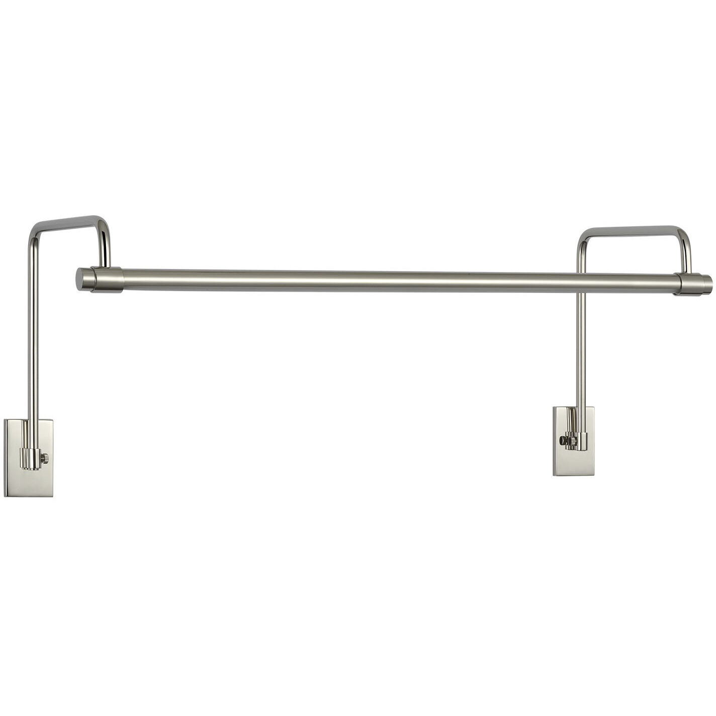 Thomas O'Brien Kidd 15 watt 24 inch Polished Nickel Frame Mount Picture Light Wall Light