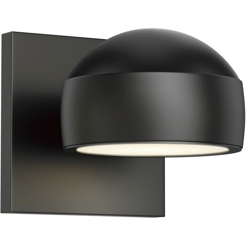 Modular LED 5 inch Black Outdoor Wall Sconce