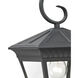 Ridgewood 1 Light 15 inch Matte Textured Black Outdoor Sconce