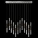 Antonia 17 Light 61 inch Silver Pendant Ceiling Light