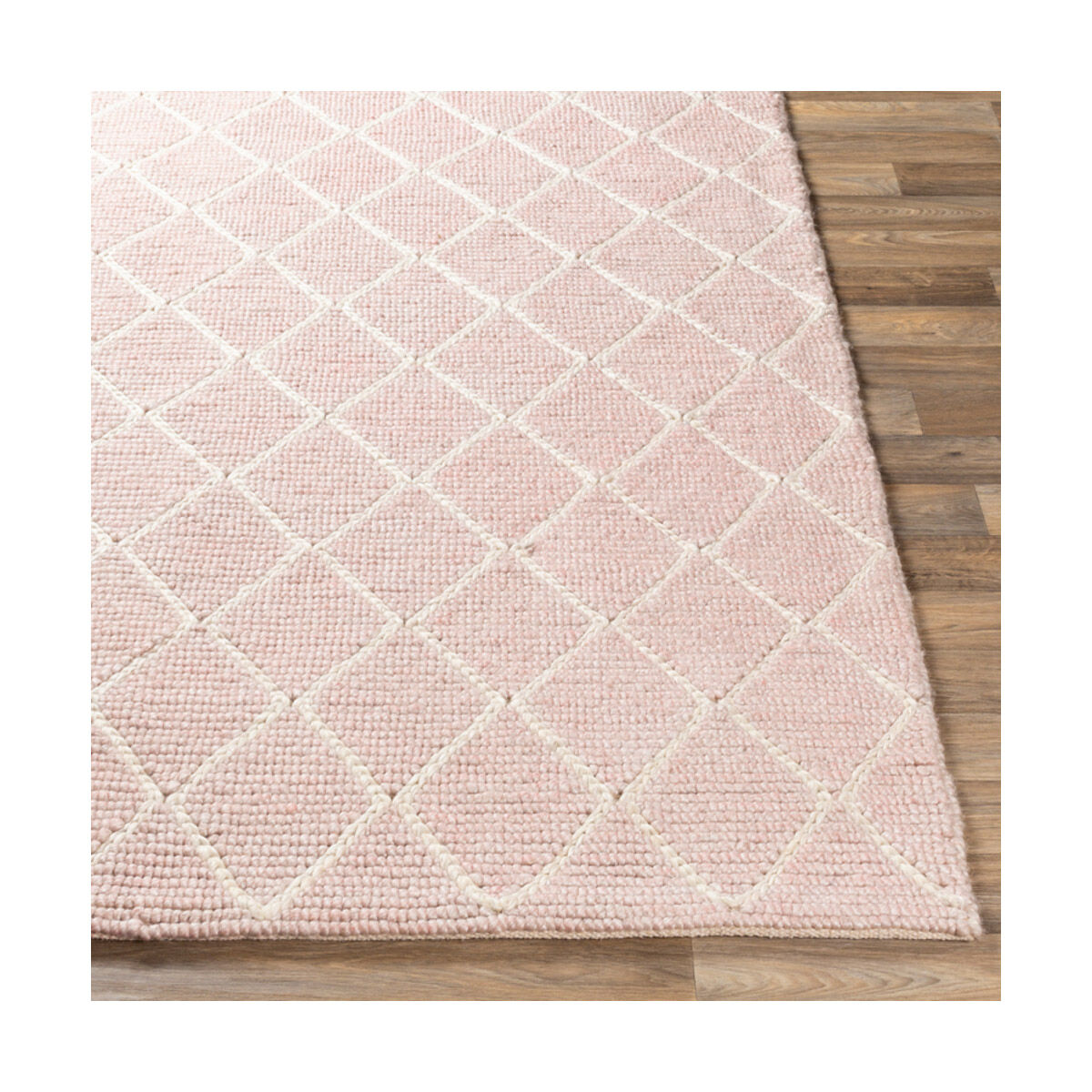 Whistler 36 X 24 inch Blush/Cream Rugs, Rectangle