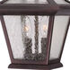 Aiken 2 Light 9 inch Architectural Bronze Exterior Hanging Lantern