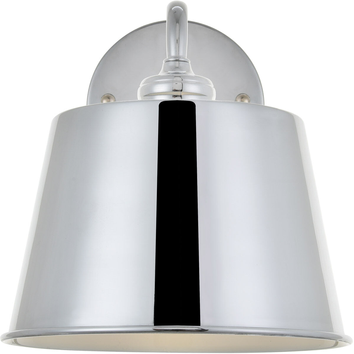 Nota 1 Light 8 inch Chrome Wall Sconce Wall Light