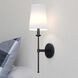Camden LED 6 inch Matte Black Wall Light