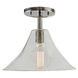 Grand Central 1 Light 12 inch Oil Rubbed Bronze Flush Mount Ceiling Light