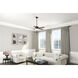 Swanson 44 inch New Bronze with American Walnut/Greyed Walnut Blades Ceiling Fan