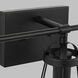 Dames 3 Light 21.75 inch Midnight Black Bath Vanity Wall Sconce Wall Light