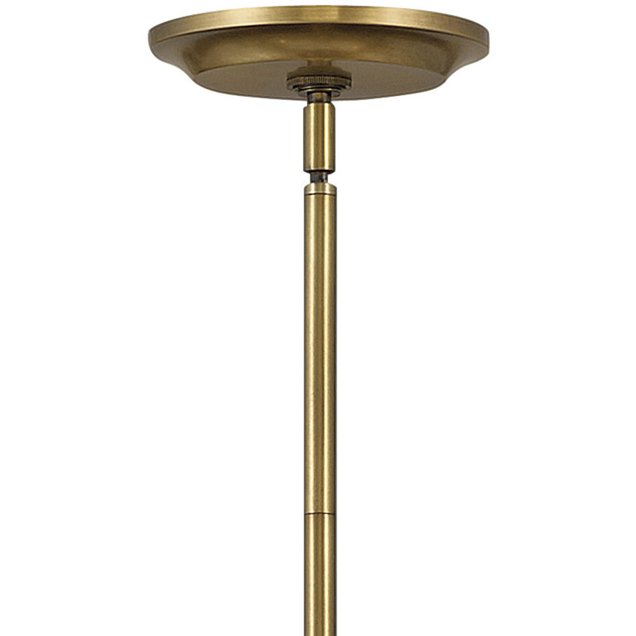 Gigi LED 32 inch Heritage Brass Chandelier Ceiling Light