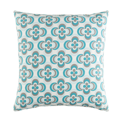 Trudy 18 X 18 inch Teal Pillow Kit, Square