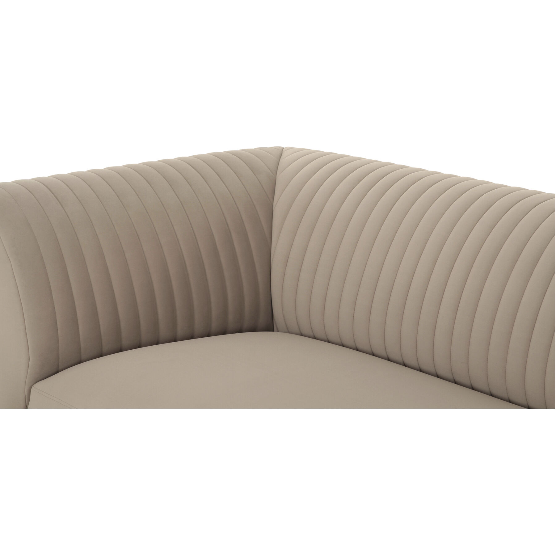 Zandro Beige Sectional, Right
