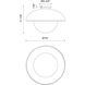 Alora Mood Rubio 1 Light 16 inch Matte Black Flush Mount Ceiling Light