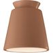 Radiance LED 7.5 inch Adobe Flush Mount Ceiling Light