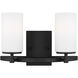 Alturas LED 13.56 inch Midnight Black Wall Bath Fixture Wall Light