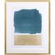 Abstract Collection Teal Framed Art