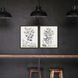Florals Collection Black Framed Art