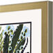 Succulent Garden Blue and Green Framed Art, Propac