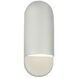 Ambiance LED 5 inch Matte White ADA Wall Sconce Wall Light