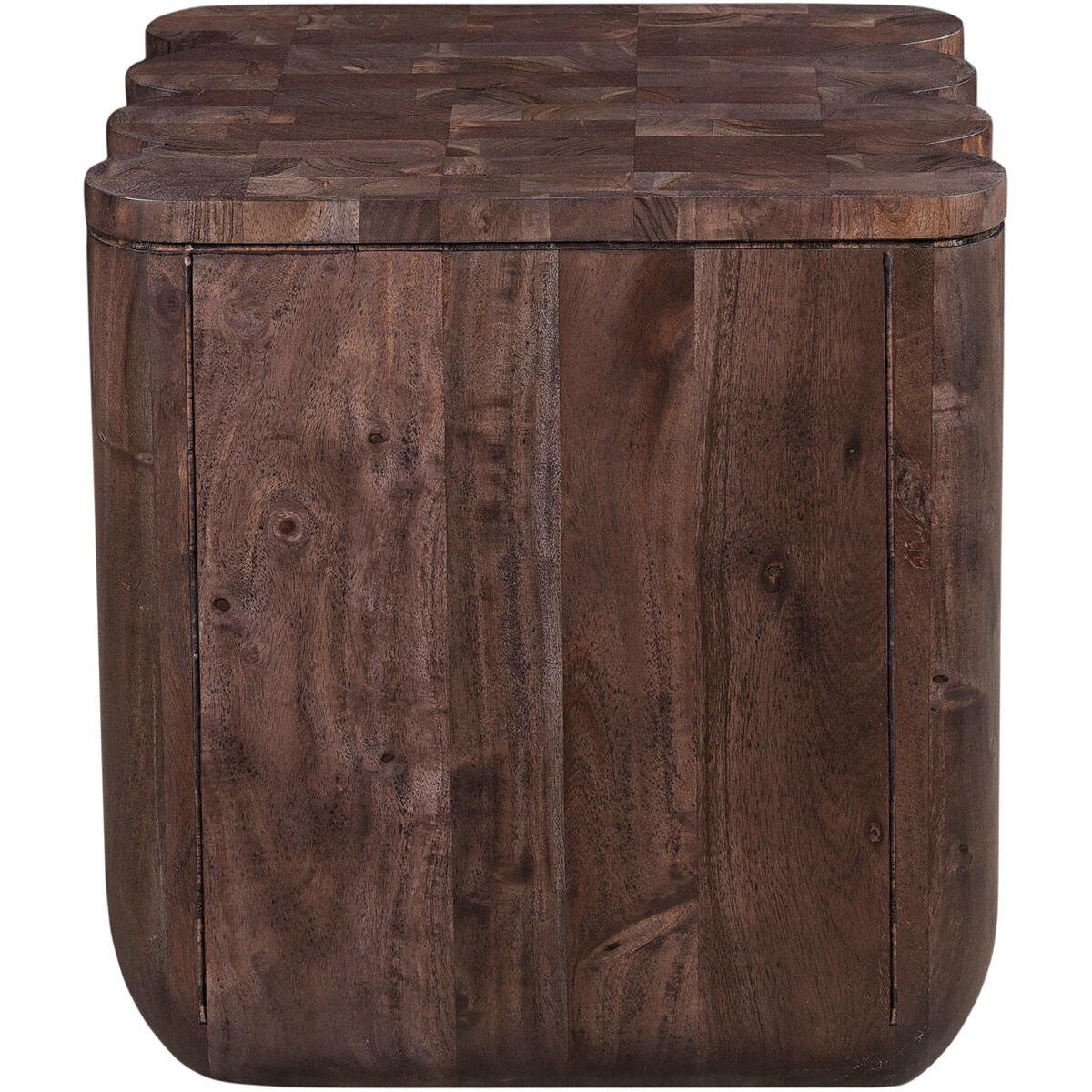 Punyo Punyo 18 X 18 inch Brown Accent Table