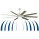 Levon Custom Matte White Fan Motor